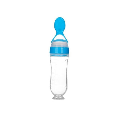 Baby Feeding Bottle with Spoon