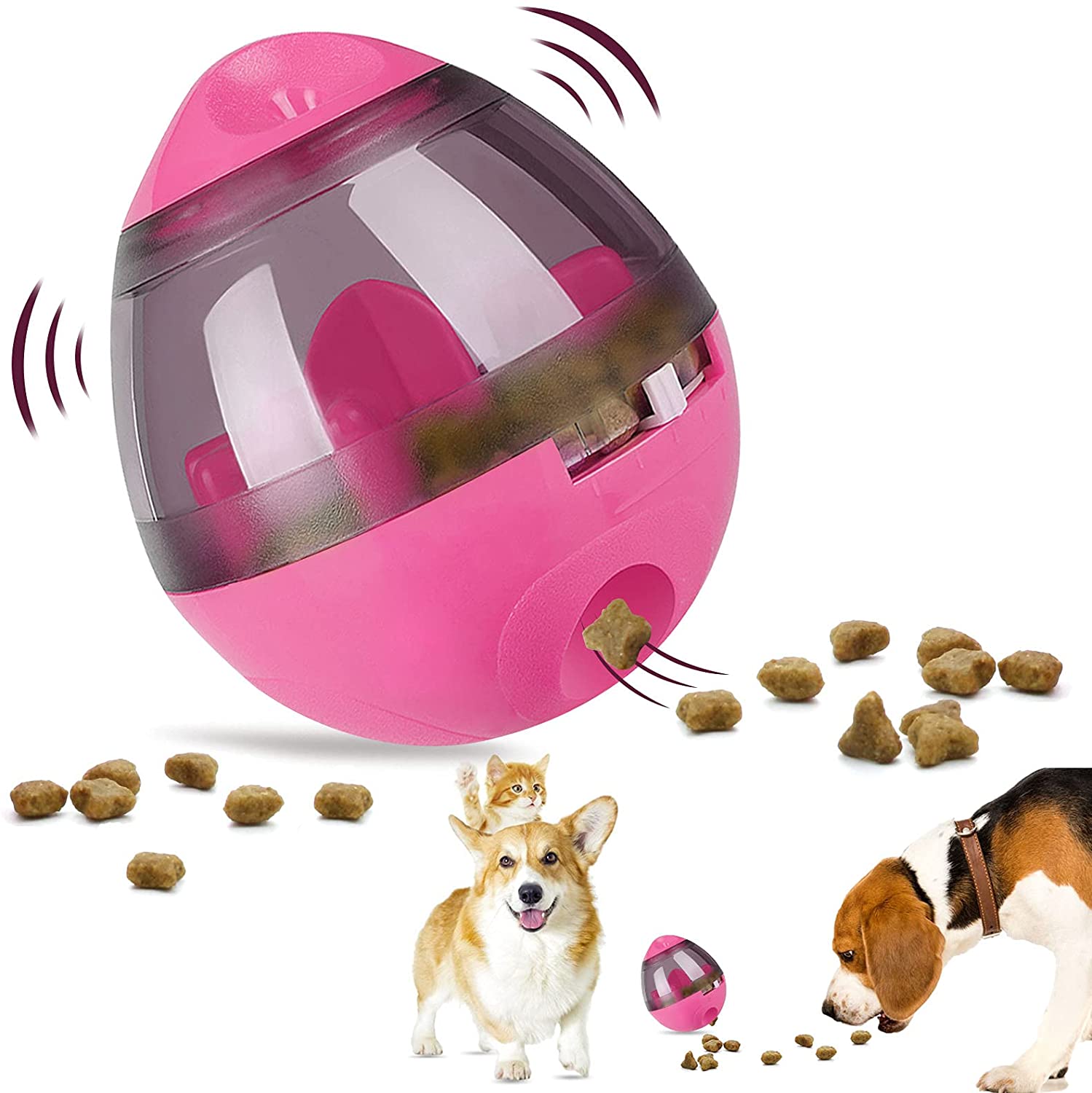 Pet Treat Ball Food Dispenser